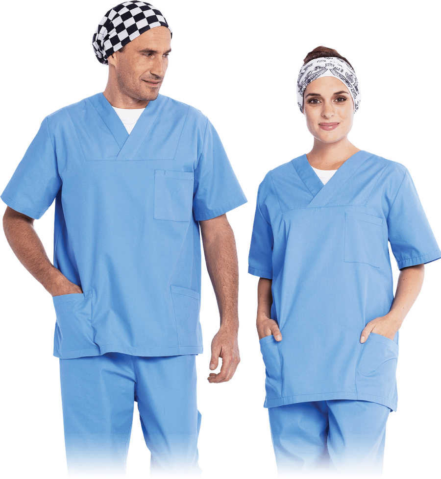 Unisex zdravotnícka košeľa HOSPITAL BLUE