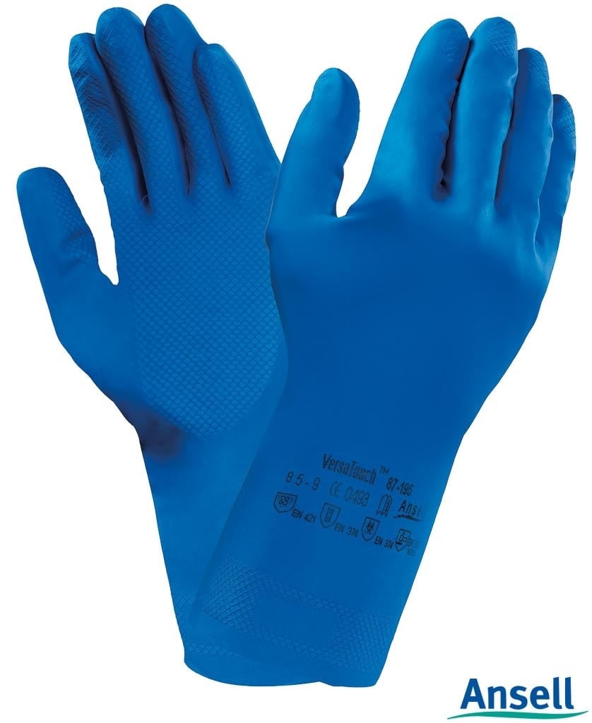 Gumené rukavice pracovné AlphaTec® 87 195