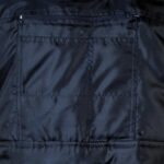 Zimné pracovné nohavice s náprsenkou BTC BLACK