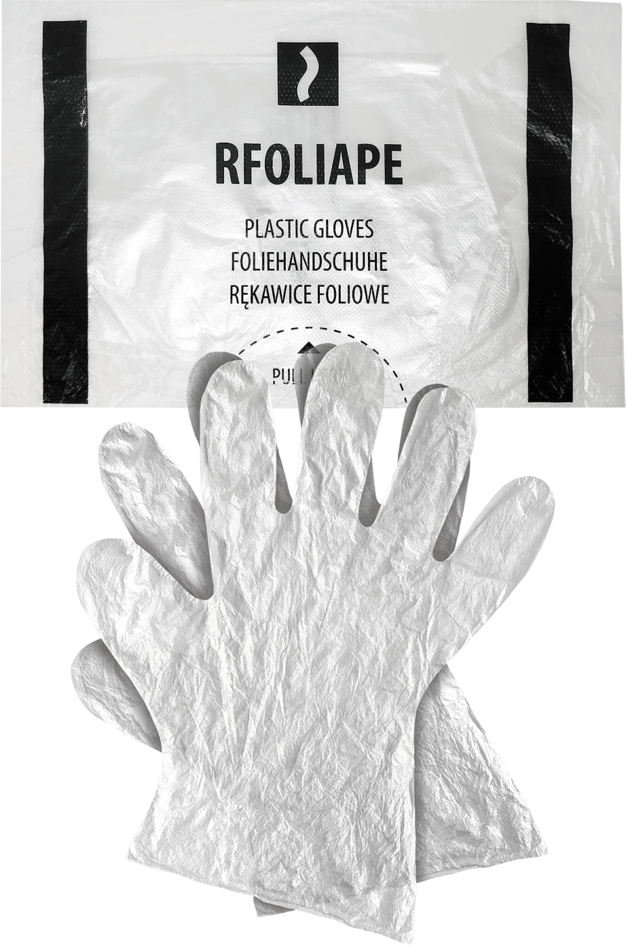 Jednorázové pracovné rukavice FOLIA 100ks