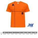 Pracovné tričko fluorescenčné JHK FLUO 150g