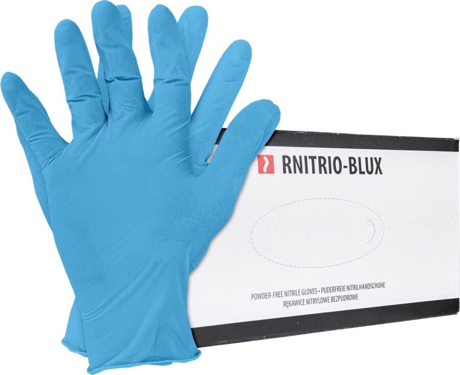 Jednorázové nitrilové rukavice 100ks NITRIO BLUE nepúdrované