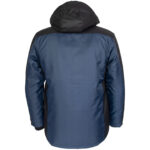 Zimná pracovná bunda s kapucňou BALTIC NAVY