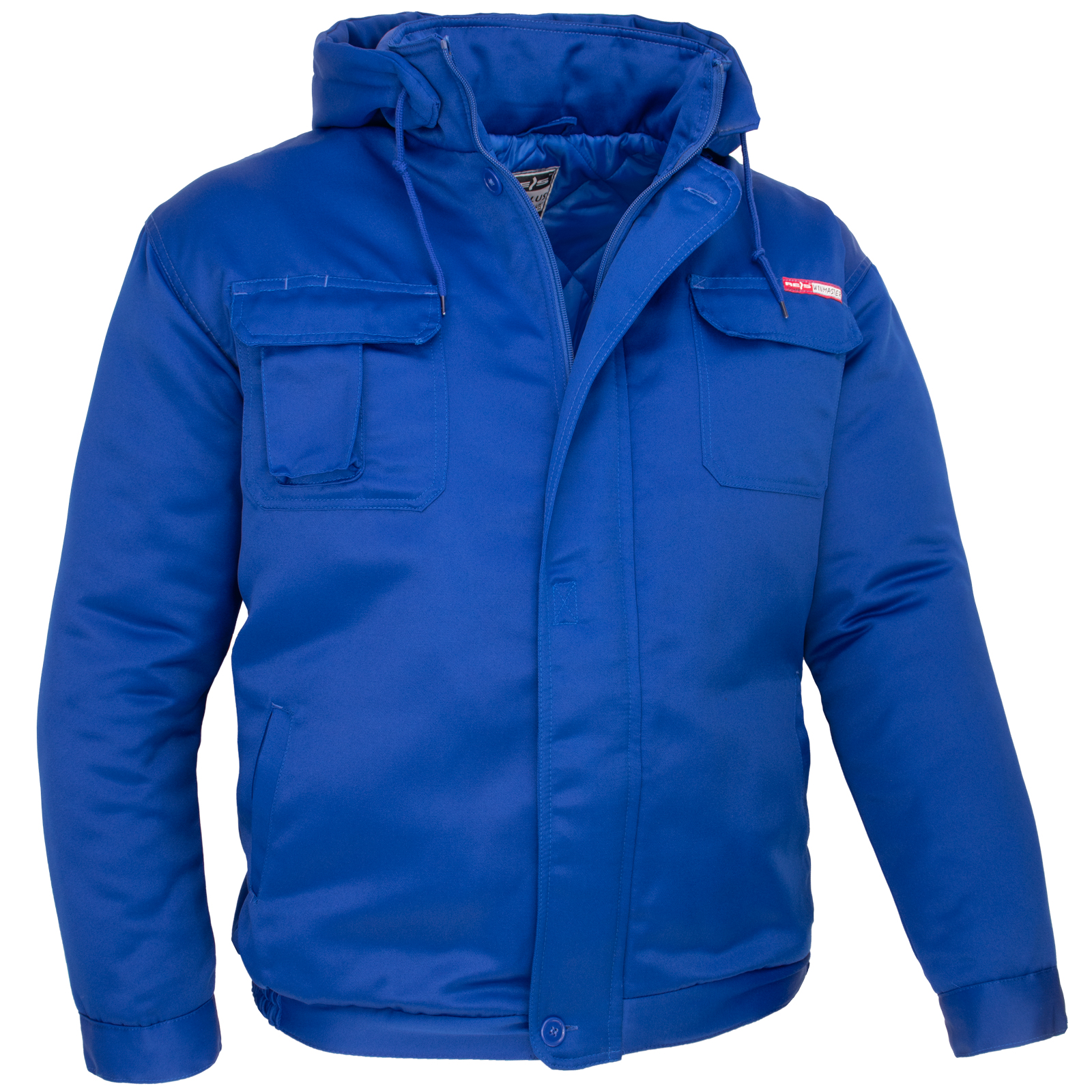 Zimná montérková bunda HARD SHORT BLUE Zimná montérková bunda HARD SHORT BLUE