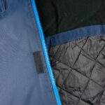 Zimná pracovná bunda s kapucňou ZEALAND BLUE