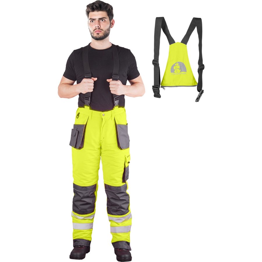 Zimné reflexné nohavice PROFI HIVIS