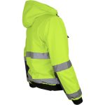 Zimná reflexná pracovná bunda WARDI HIVIS 2V1