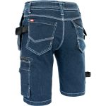 Pracovné rifľové kraťasy JEANS WORK BLUE
