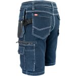 Pracovné rifľové kraťasy JEANS WORK BLUE