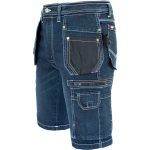 Pracovné rifľové kraťasy JEANS WORK BLUE
