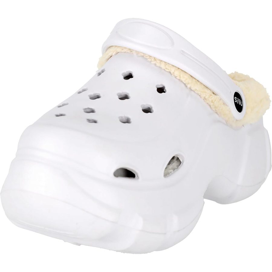 Zateplené kroksy dámske COZY WHITE