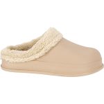 Zateplené šlapky dámske EVA FLUFF BEIGE