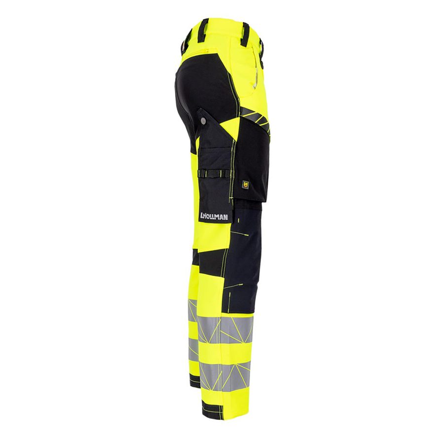 Pracovné reflexné strečové nohavice RAUT HIVIS