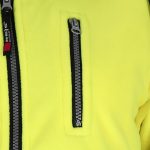 Dámska flísová reflexná mikina s kapucňou MANTIS HOOD YELLOW