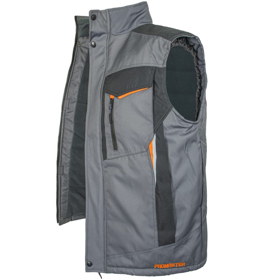 Pracovná zateplená vesta PRO GREY