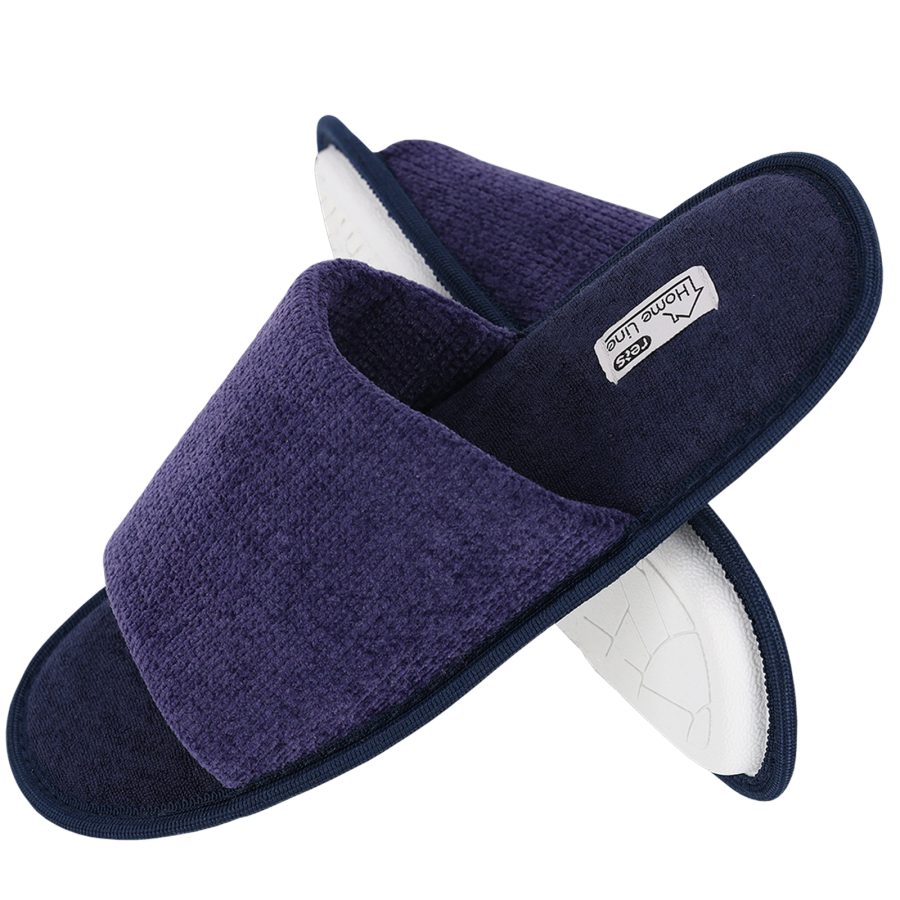 Papuče dámske WOOL NAVY
