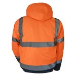 Reflexná zimná bunda BLUE BOMB ORANGE
