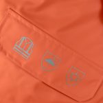 Reflexná zimná bunda BLUE BOMB ORANGE