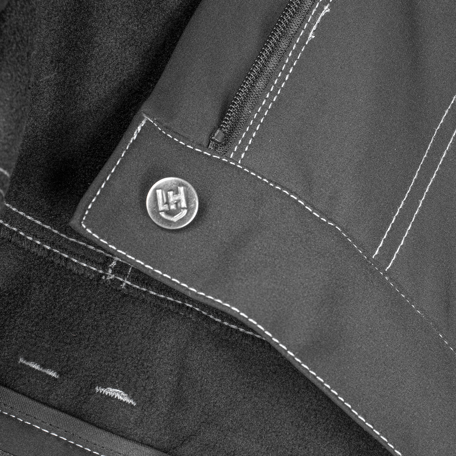 Pracovné softšelové nohavice ORKAN BLACK Pracovné softšelové nohavice ORKAN BLACK