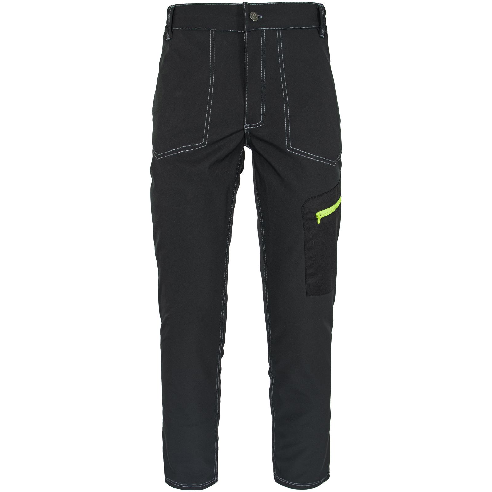 Pracovné softšelové nohavice ORKAN BLACK Pracovné softšelové nohavice ORKAN BLACK
