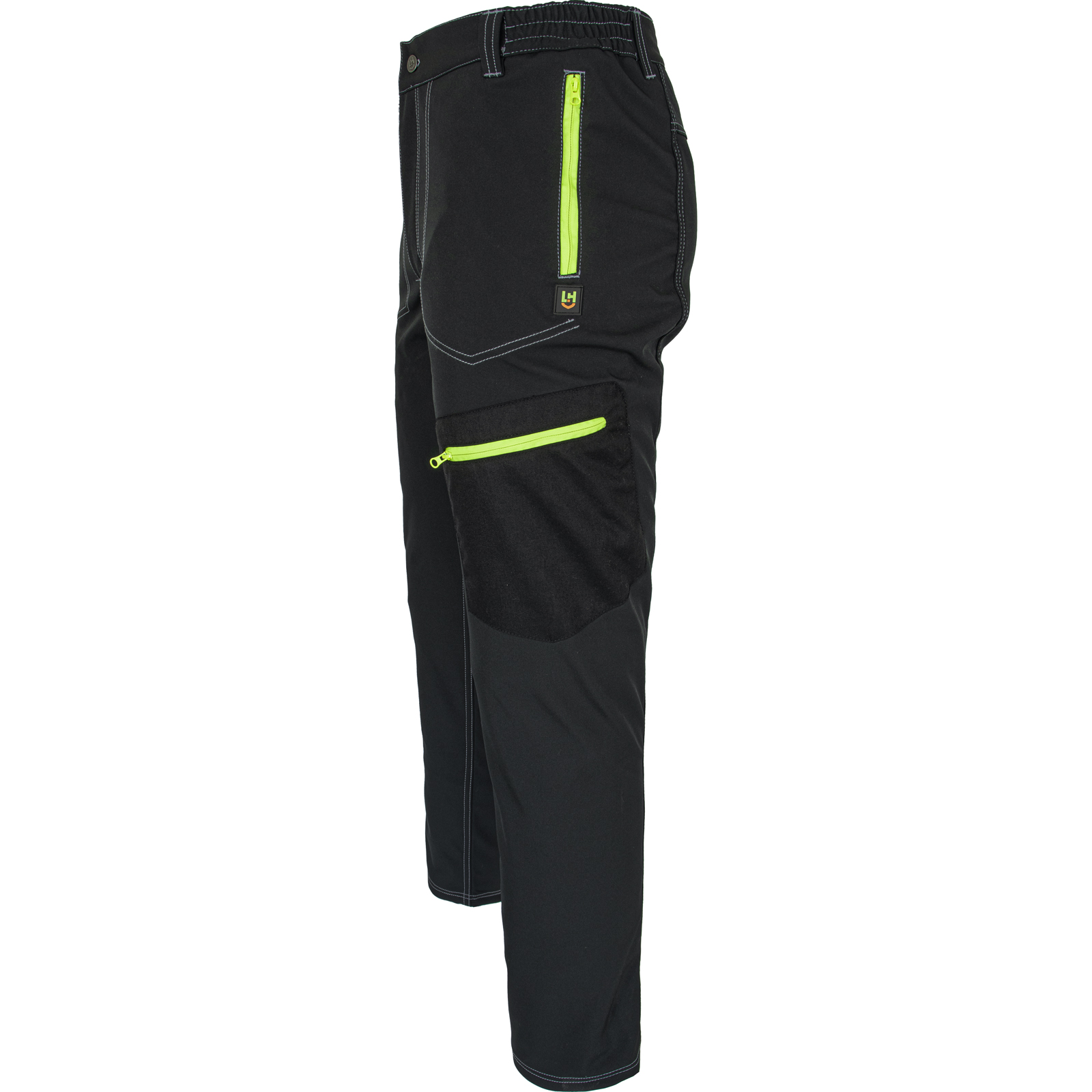 Pracovné softšelové nohavice ORKAN BLACK Pracovné softšelové nohavice ORKAN BLACK