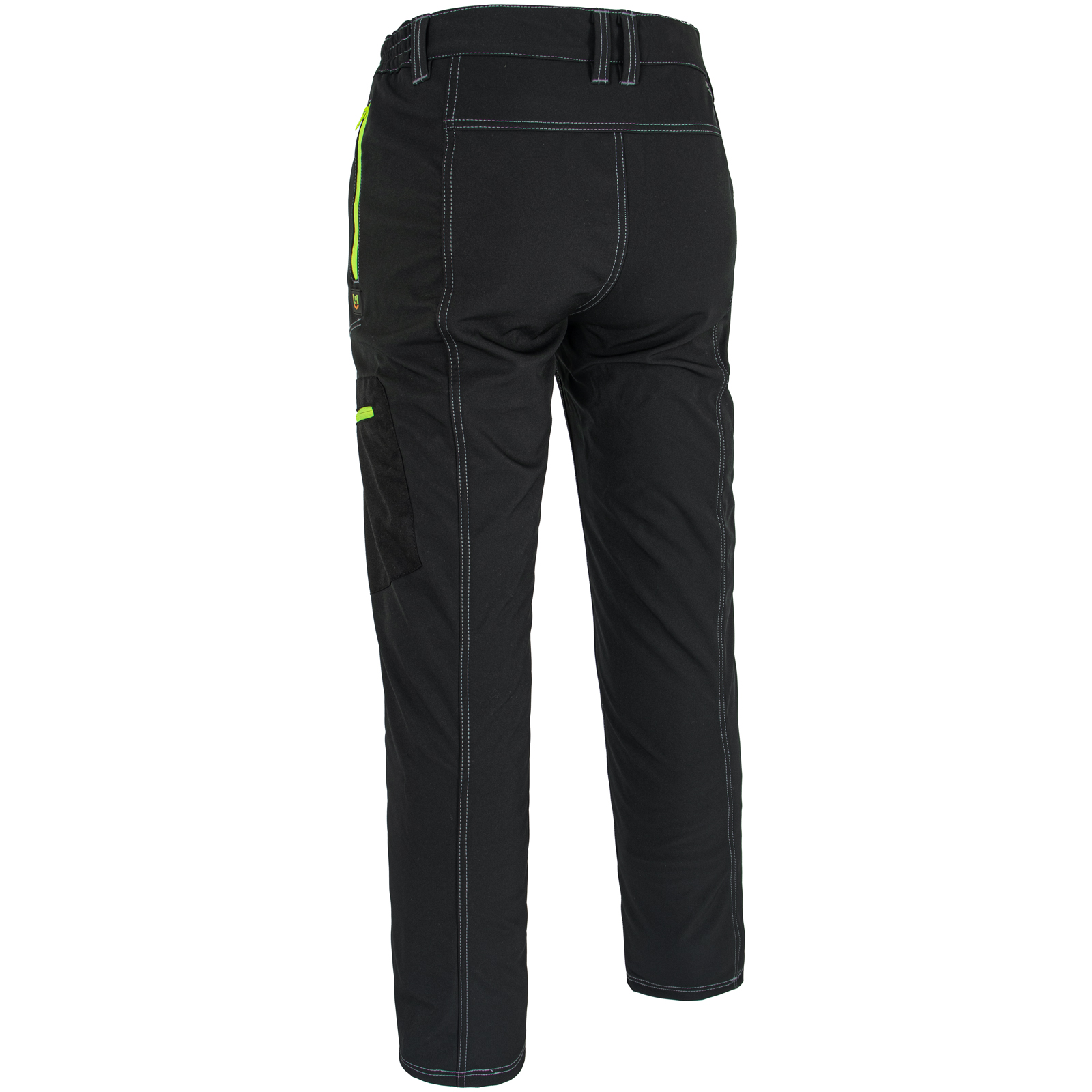 Pracovné softšelové nohavice ORKAN BLACK Pracovné softšelové nohavice ORKAN BLACK