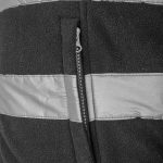 Dámska flísová reflexná mikina s kapucňou MANTIS HOOD YELLOW