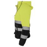 Dámska flísová reflexná mikina s kapucňou MANTIS HOOD YELLOW