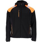 Reflexná softshellová pracovná bunda WIND