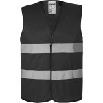 Čierna reflexná vesta ALEXIS BLACK