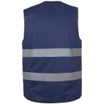 Modrá reflexná vesta ALEXIS NAVY