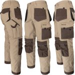 Pracovné montérky do pása PROFI COOL BROWN 2.0