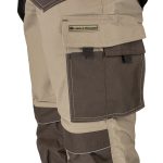 Pracovné montérky do pása PROFI COOL BROWN 2.0