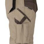 Pracovné montérky do pása PROFI COOL BROWN 2.0