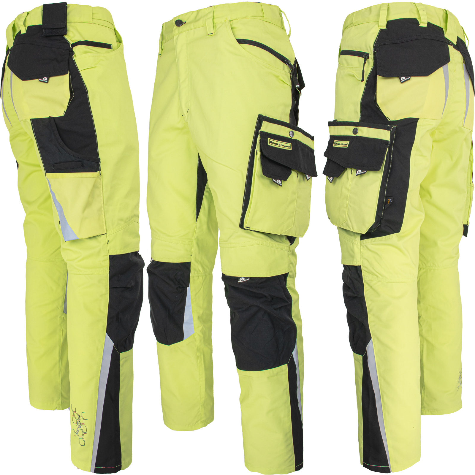 Pracovné nohavice do pása NEWAGE LIME Pracovné nohavice do pása NEWAGE LIME