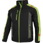 Reflexná softshellová pracovná bunda SHERO