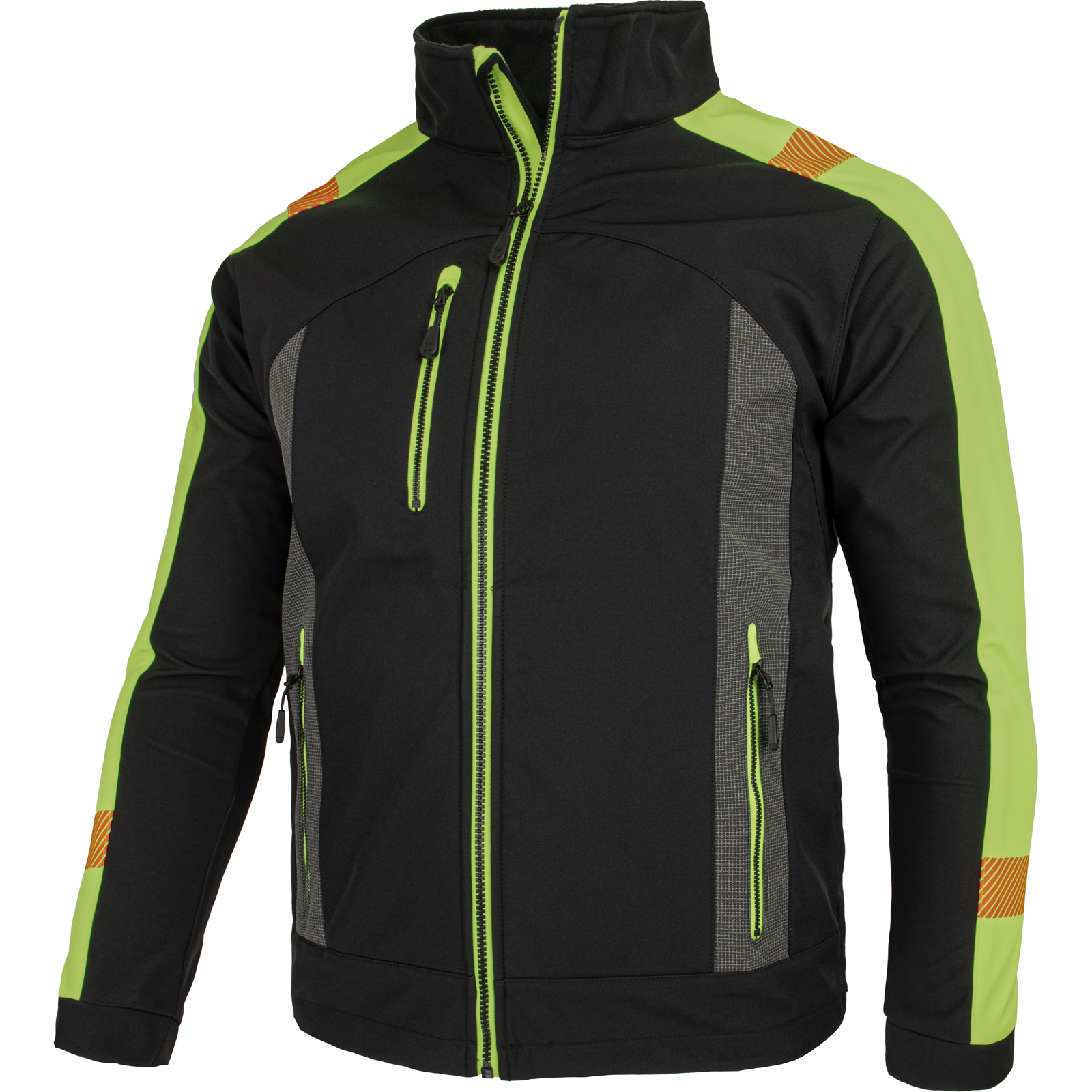 Reflexná softshellová pracovná bunda SHERO Reflexná softshellová pracovná bunda SHERO