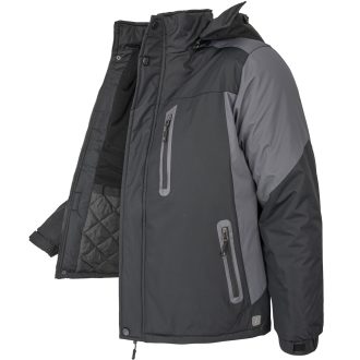 Zimná pracovná bunda s kapucňou MILTON