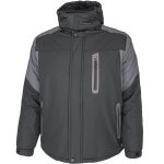 Zimná pracovná bunda s kapucňou MILTON