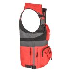 Reflexná vesta s vreckami TYTAN RED