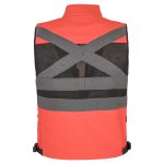 Reflexná vesta s vreckami TYTAN RED