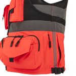 Reflexná vesta s vreckami TYTAN RED