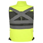 Reflexná vesta s vreckami TYTAN YELLOW