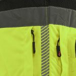 Reflexná vesta s vreckami TYTAN YELLOW