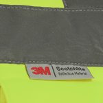 Reflexná vesta s vreckami TYTAN YELLOW