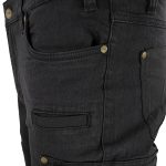 Pracovné rifľové nohavice strečové JEANS STRETCH BLACK