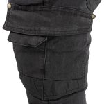 Pracovné rifľové nohavice strečové JEANS STRETCH BLACK