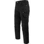 Pracovné rifľové nohavice strečové JEANS STRETCH BLACK