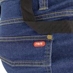 Pracovné rifľové nohavice strečové JEANS STRETCH BLUE