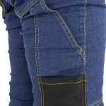 Pracovné rifľové nohavice strečové JEANS STRETCH BLUE